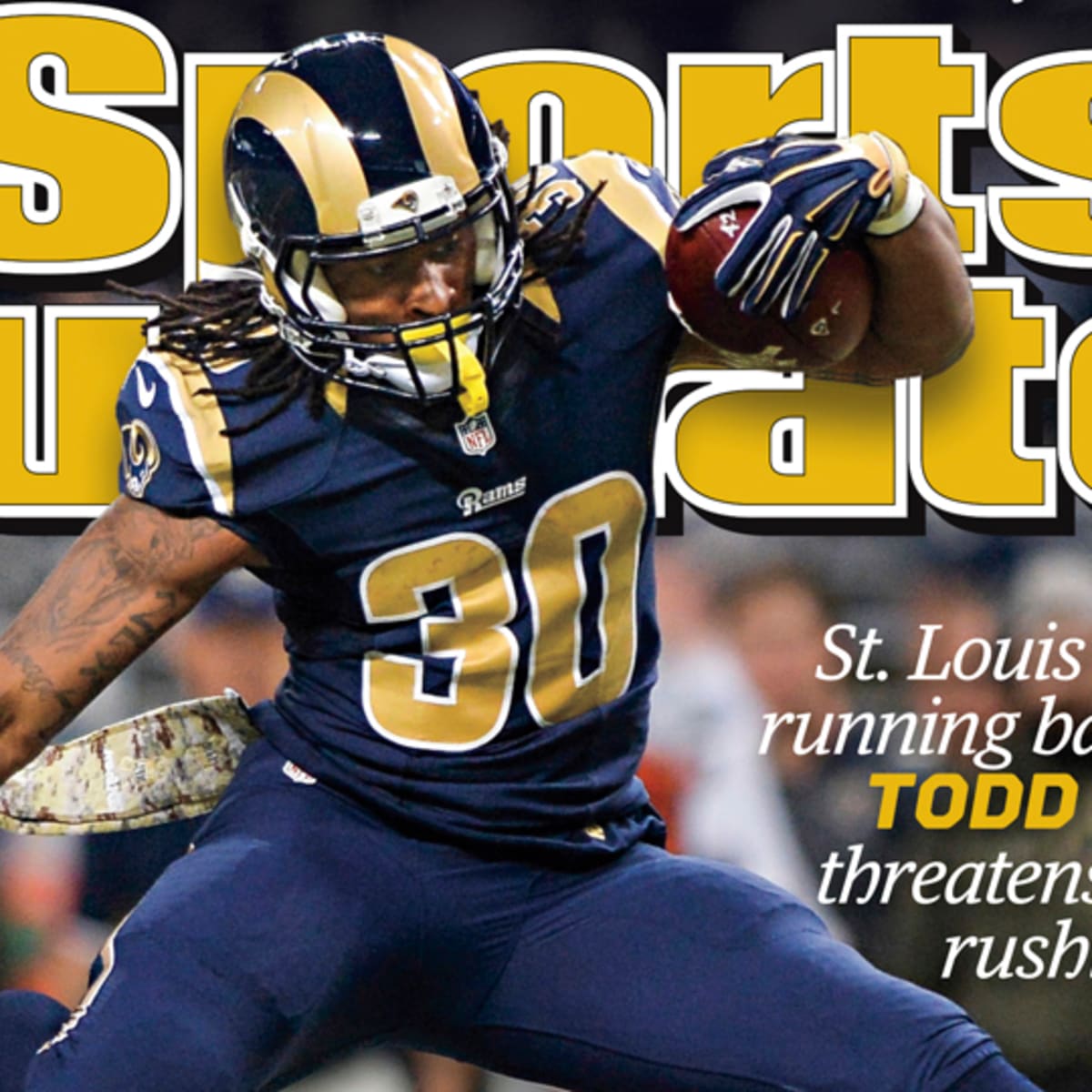 St. Louis Rams' Todd Gurley featured on Sports Illustrated cover