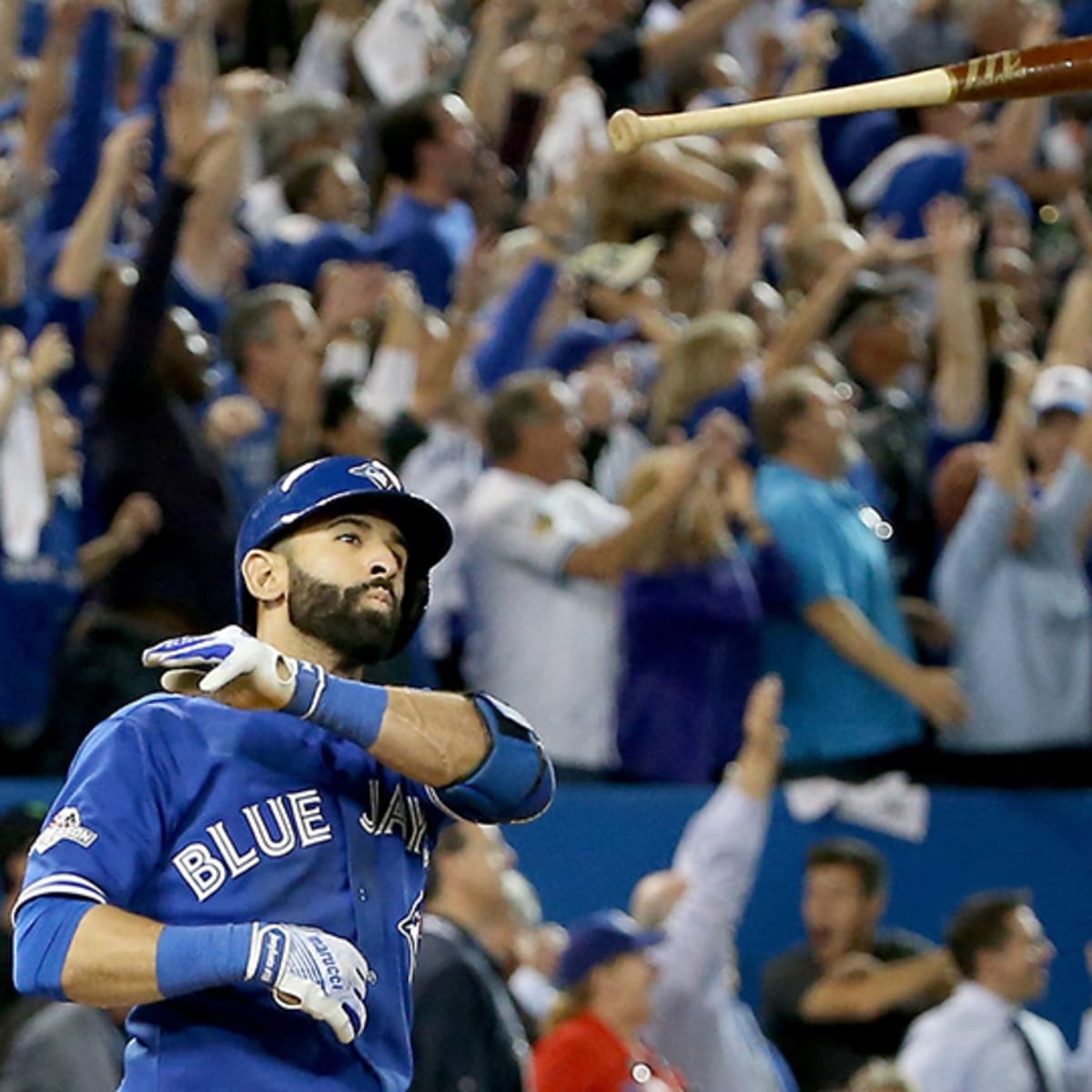 Jose Bautista, Blue Jays win wild Game 5 vs. Rangers, advance to ALCS