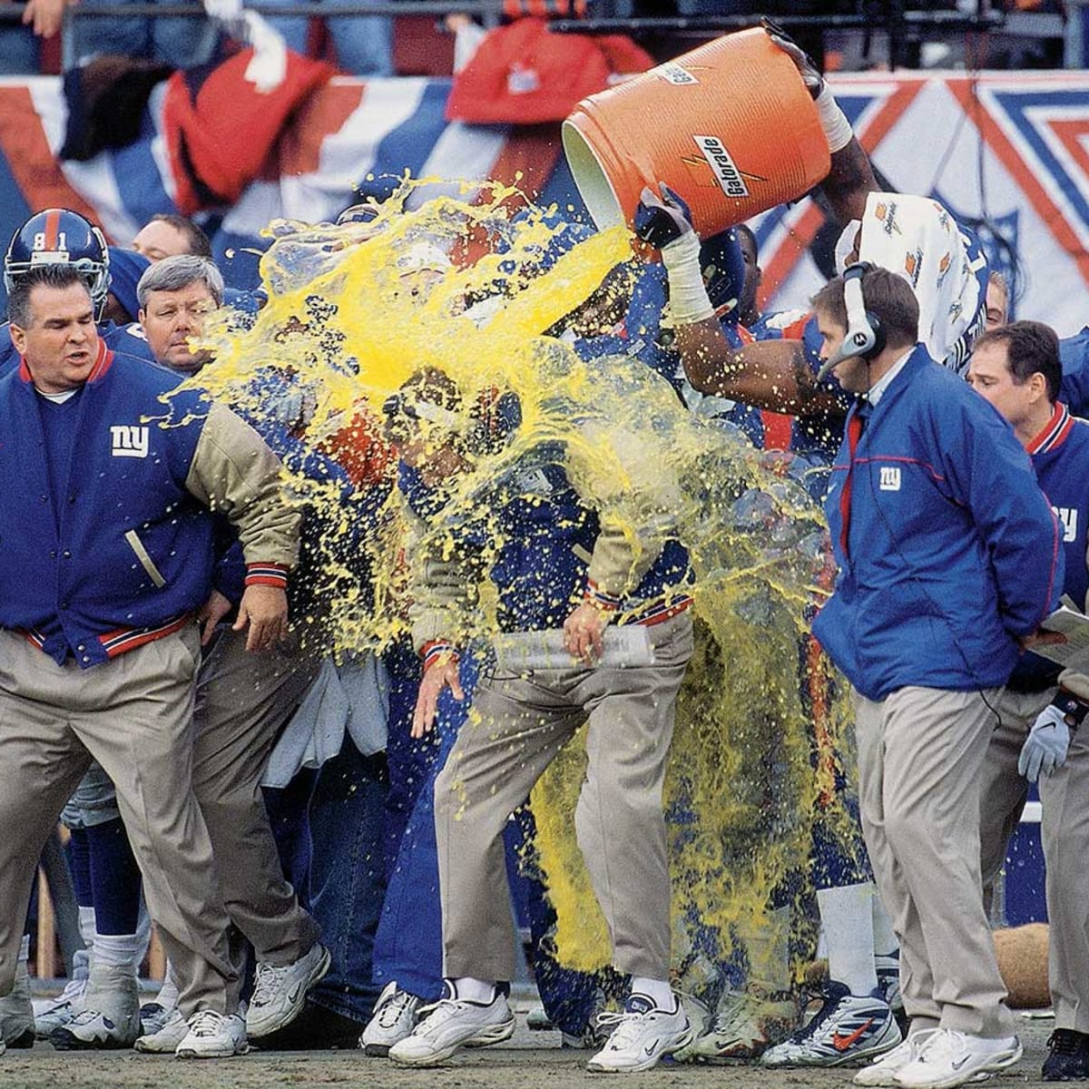 When did teams start pouring Gatorade on coaches?