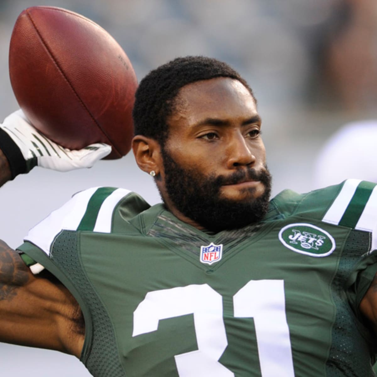 It's 1st and 10 children for Jets' Cromartie