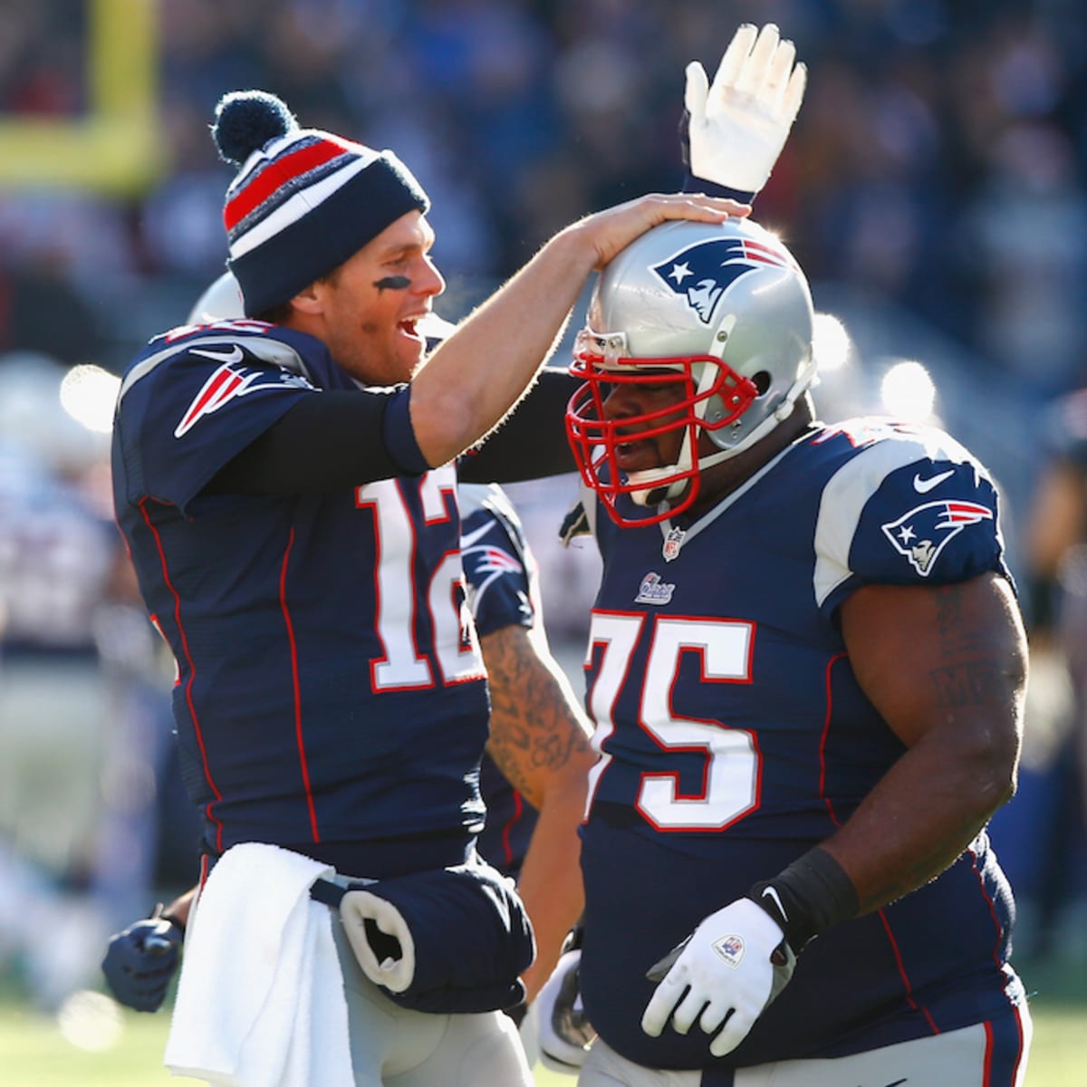 Patriots' Tom Brady shares message to Vince Wilfork on Facebook - Sports  Illustrated