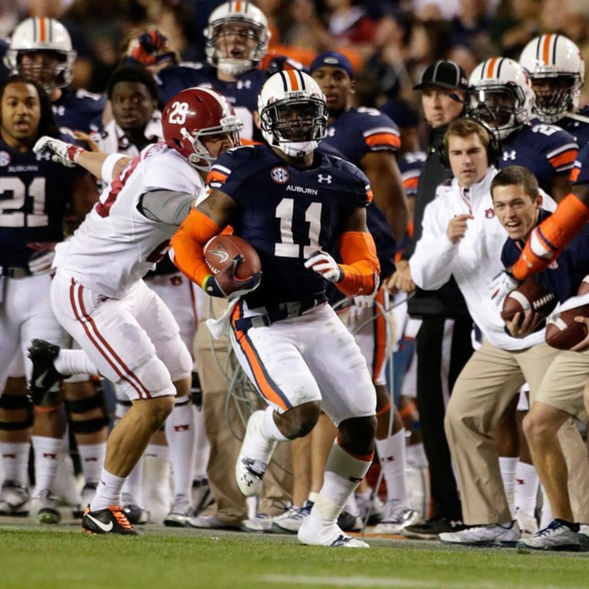 Kick Six, Two Years Later: Auburn's Chris Davis Jr. looks back at his  unforgettable touchdown - Sports Illustrated