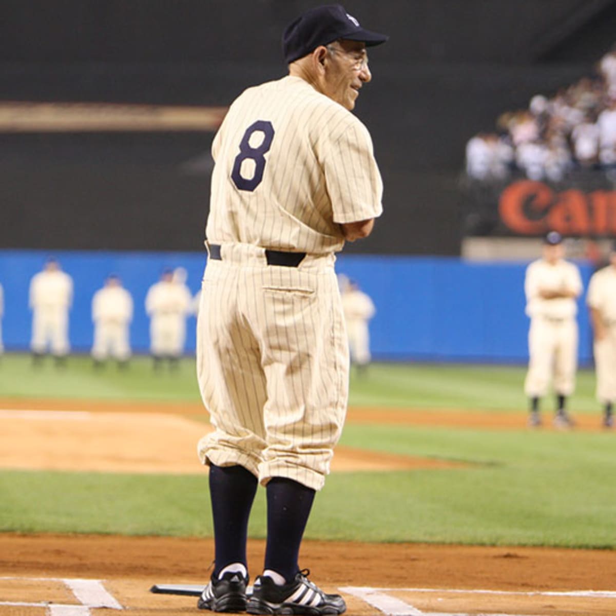 Yogi Berra New York Yankees Nike Home Authentic Retired Player