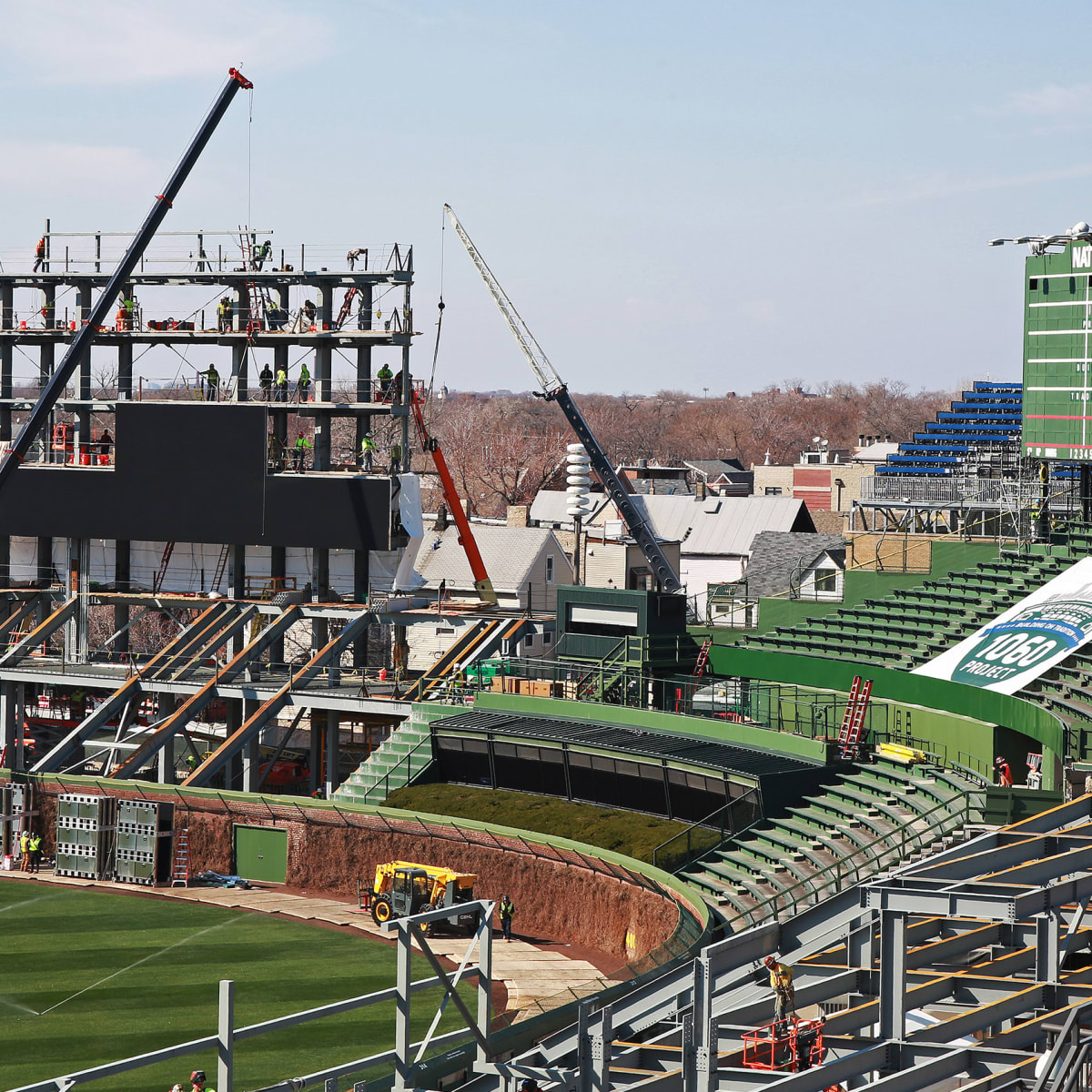 Wrigley Field construction: Cubs P says it 'looks like Baghdad' - Sports  Illustrated