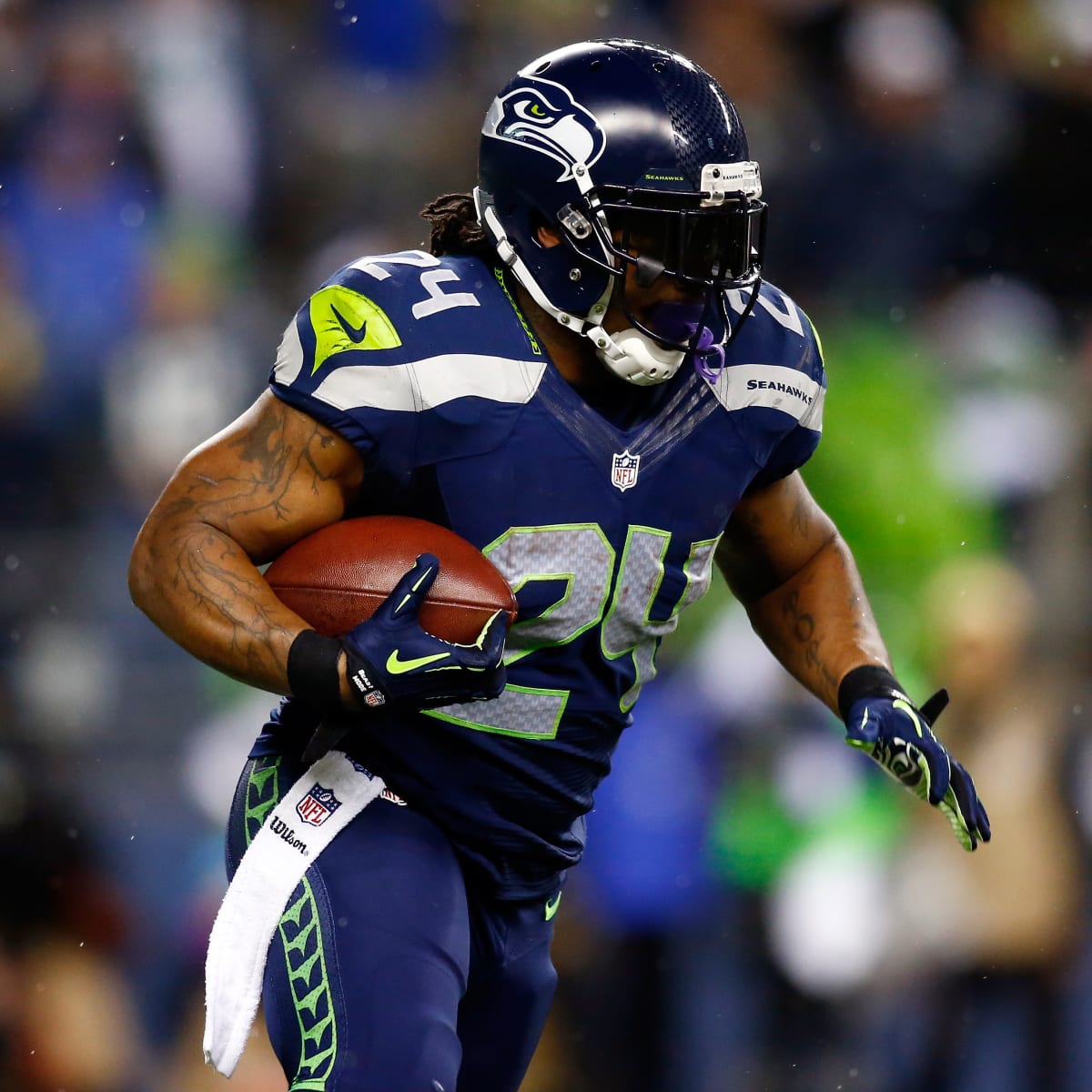 Seattle Seahawks' Marshawn Lynch: Seismologists preparing for a 'Beast  Quake 3.0' - Sports Illustrated