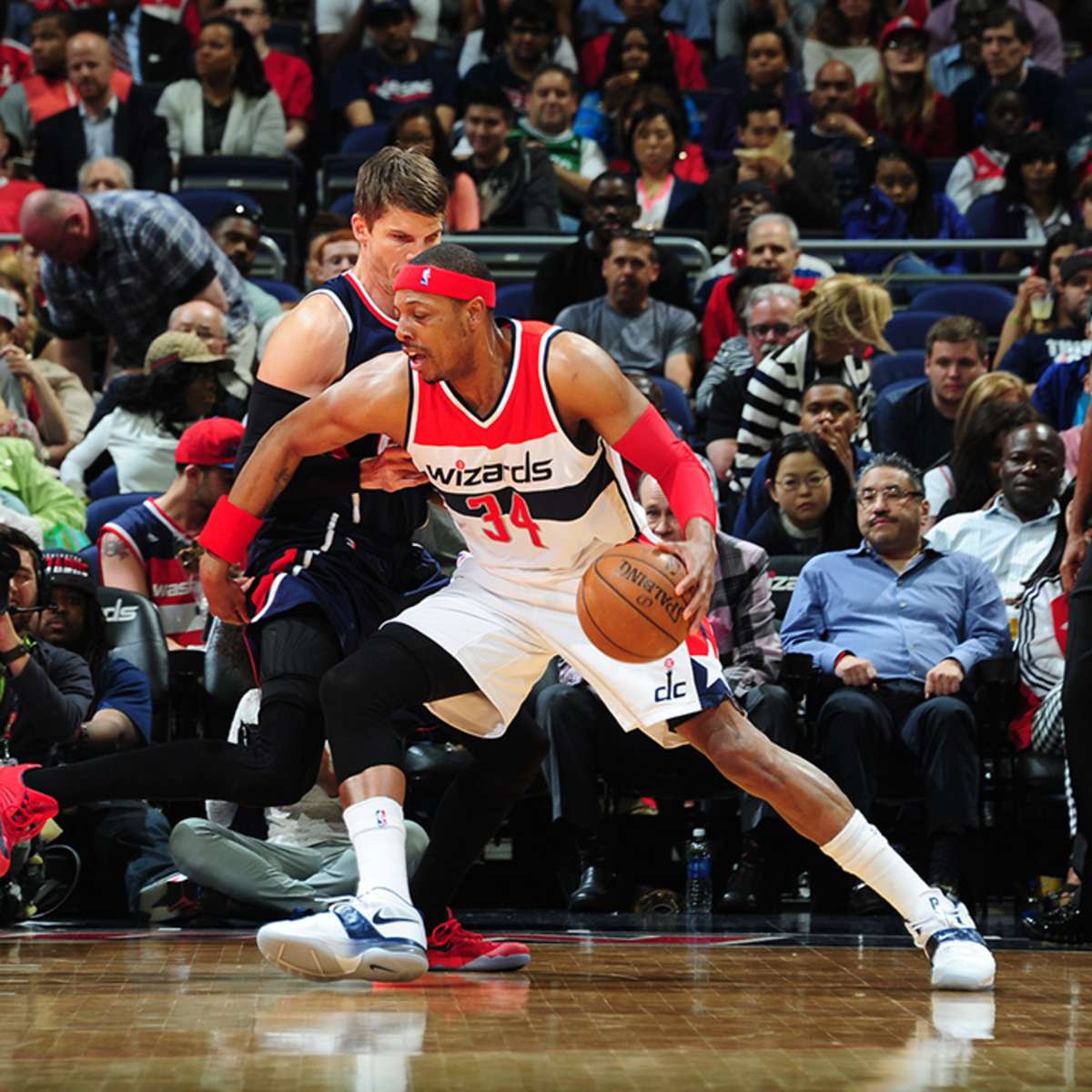 Video: Paul Pierce buzzer beater gives Wizards win over Hawks