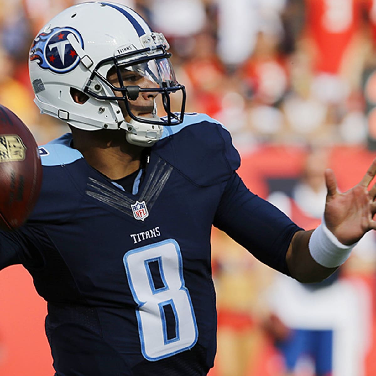 PFF on X: The Panthers couldn't pressure Marcus Mariota in the