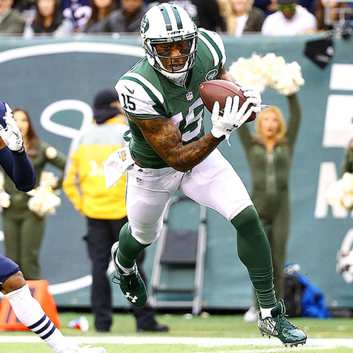 New York Jets' Brandon Marshall may race for jersey number - Sports  Illustrated