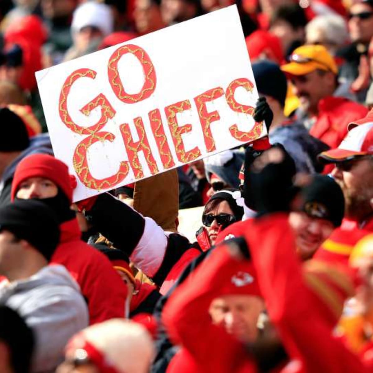 Kansas City Chiefs Fan Sticks AFC West Opponents' Decals Inside Toilet