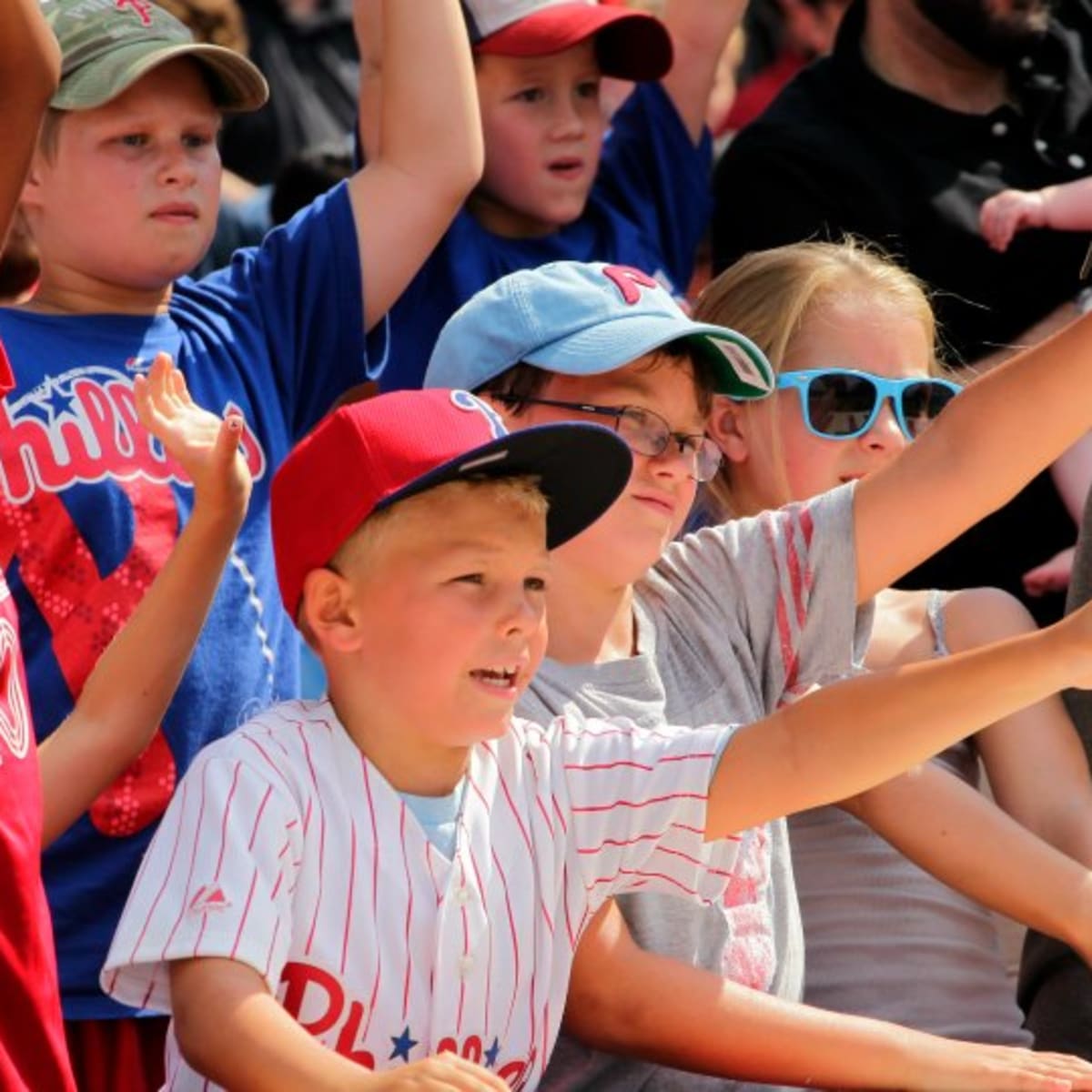 Young Phillies fan gifted helmet after irate Bryce Harper flips on