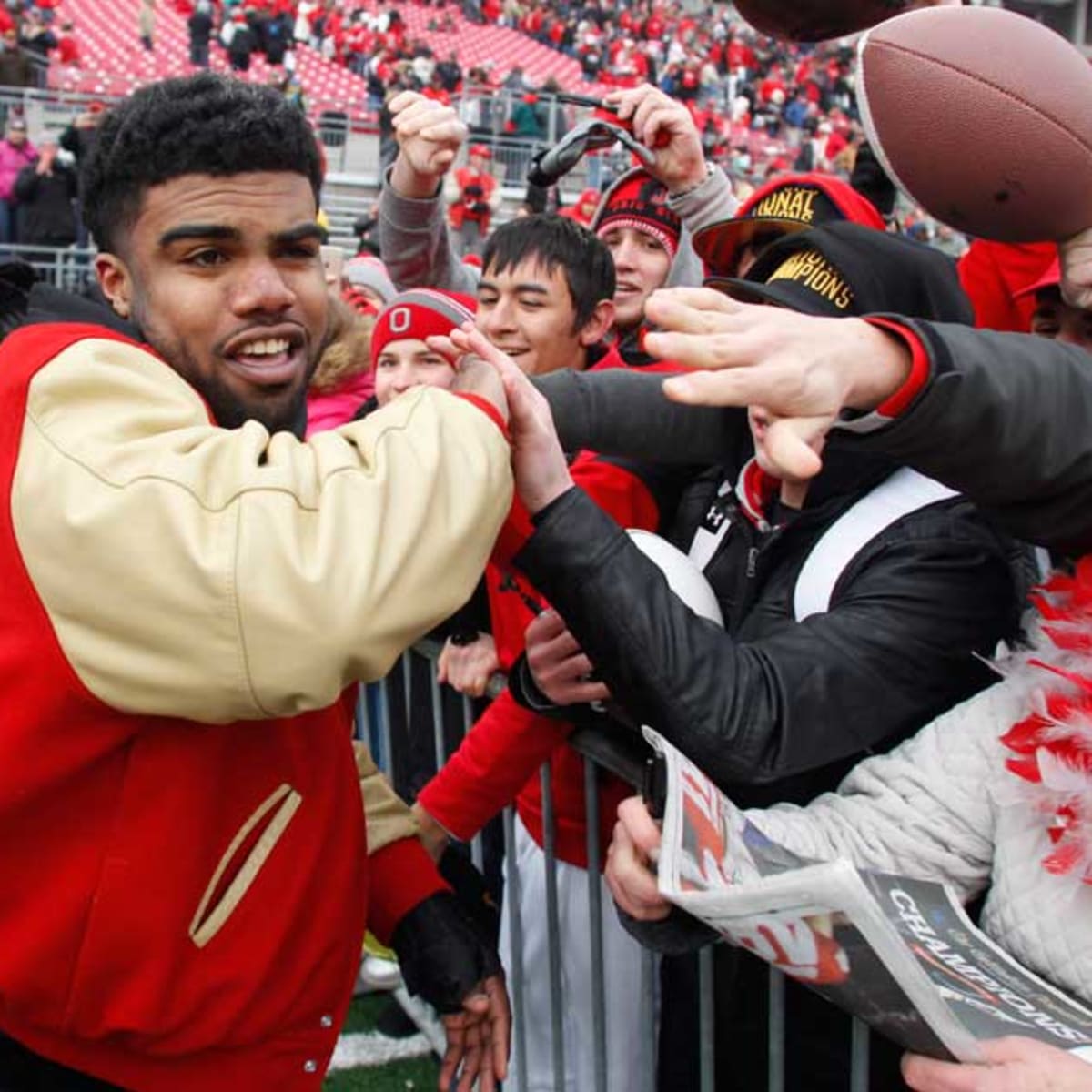 Ohio State's Ezekiel Elliott got a Buckeyes Championship Tattoo