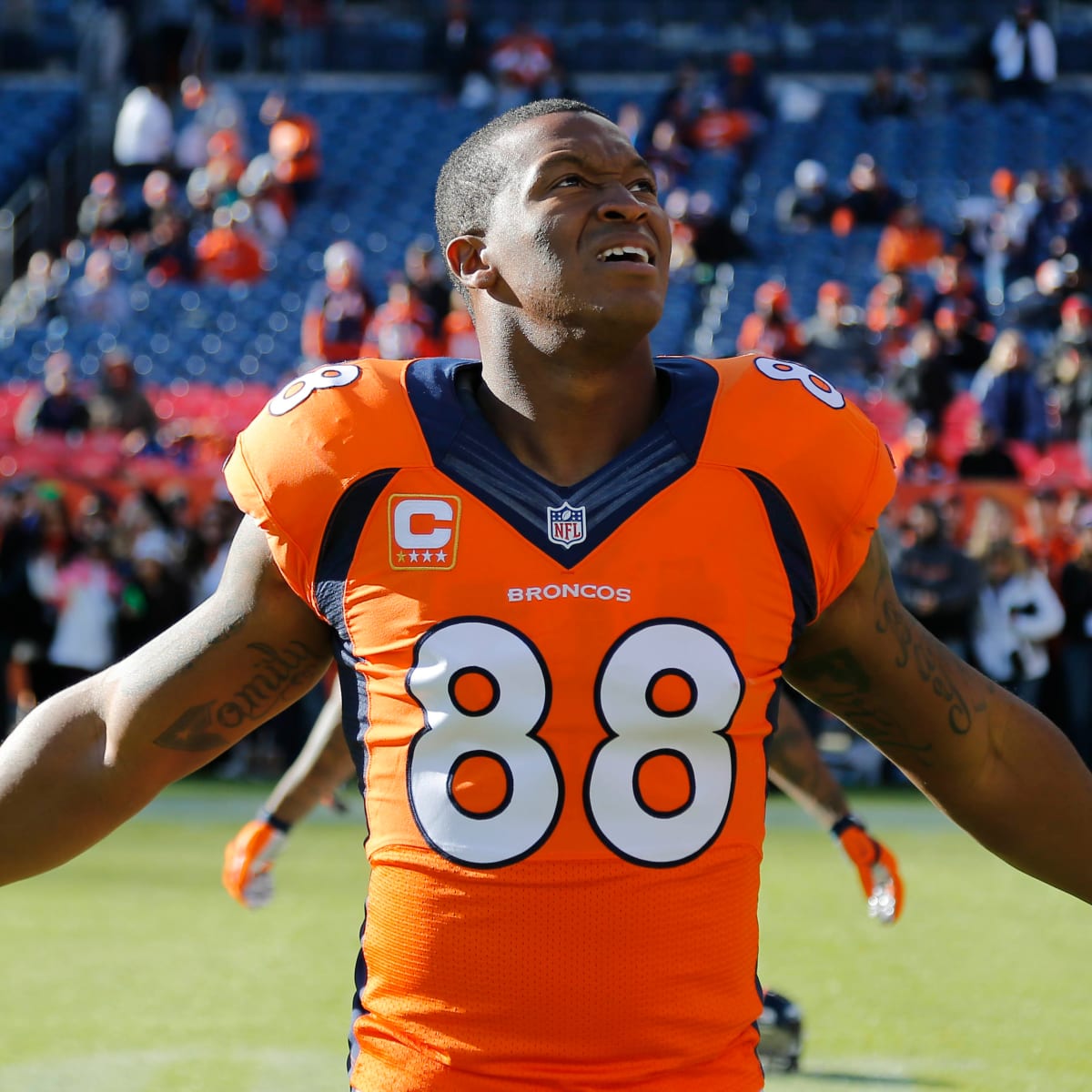 Demaryius Thomas: Patriots send WR to Jets after Antonio Brown signing -  Sports Illustrated