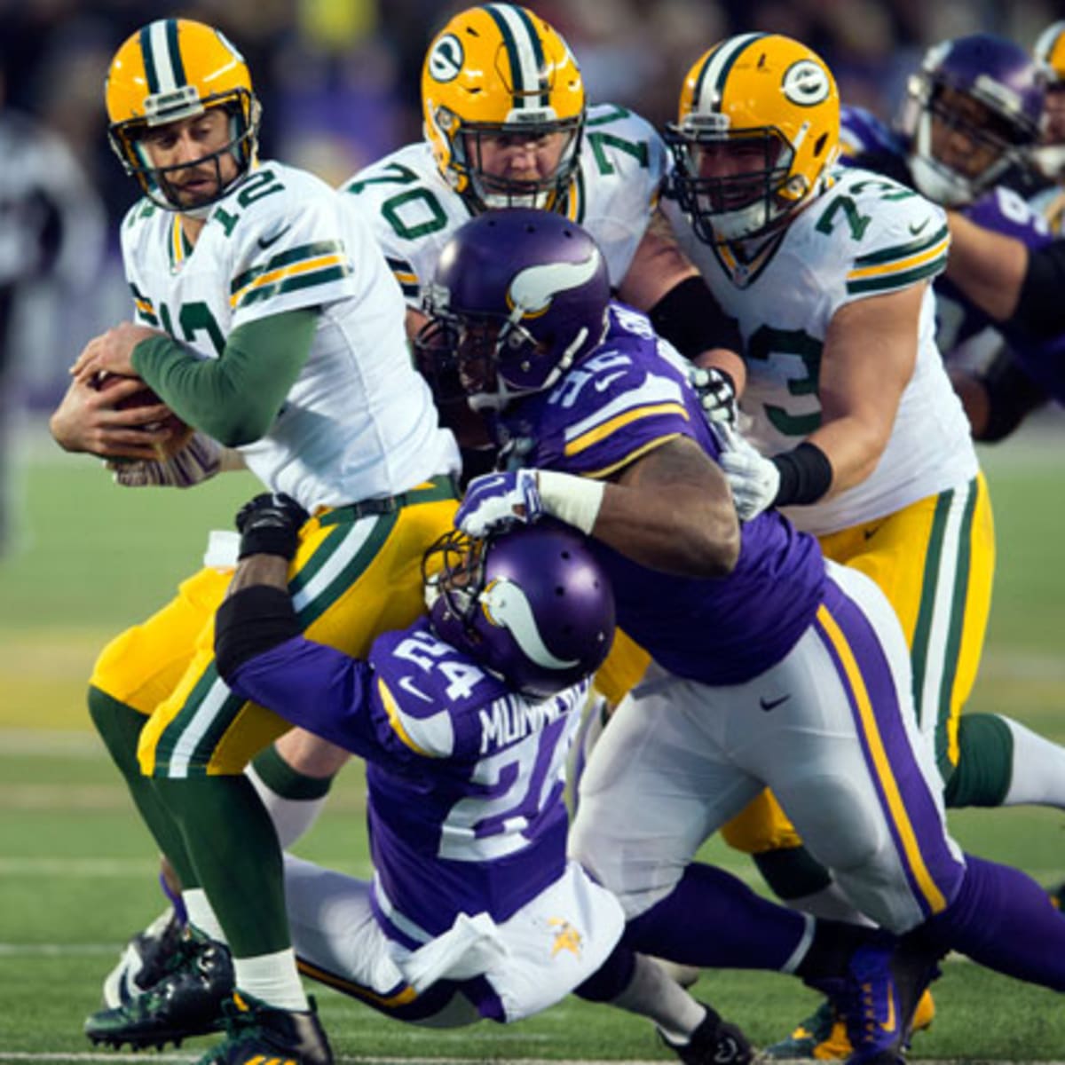 Brett Favre, John Randle reflect on Packers-Vikings rivalry I NFL