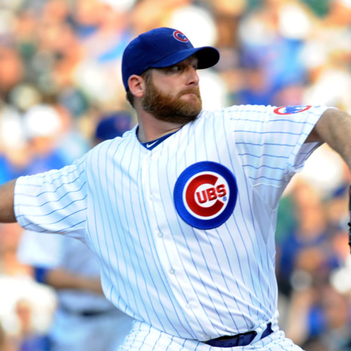 Dempster pitches Cubs past Oakland A's