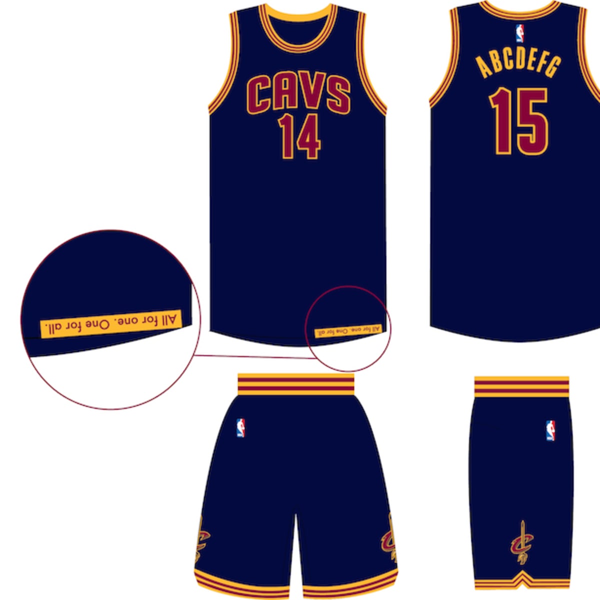 NLSC Forum • Downloads - Cleveland Cavaliers 2015-2016 Alternate Uniform