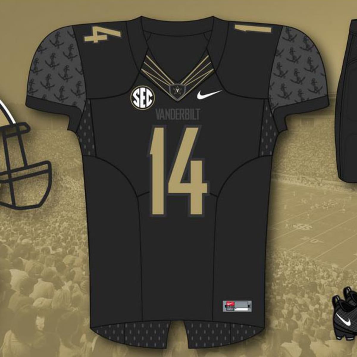 Vanderbilt Shows Off Their New Uniform Combinations – SportsLogos
