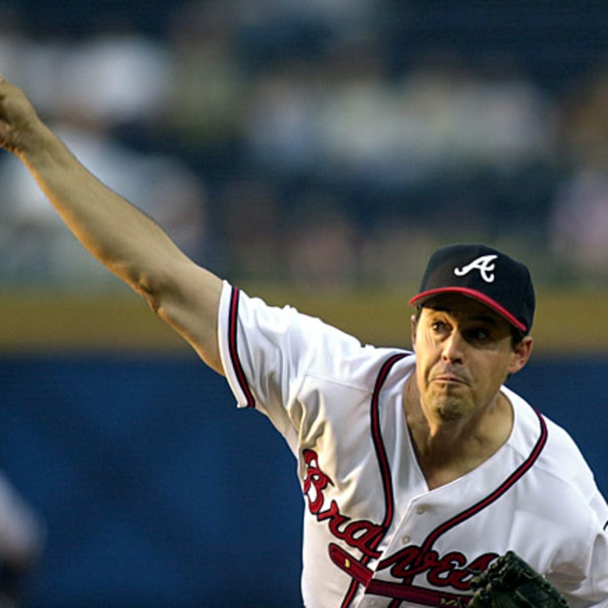 MLB Hall of Fame pitcher Greg Maddux makes appearance during