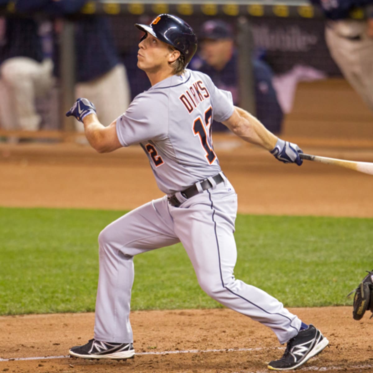 Detroit Tigers' Andy Dirks has walking boot removed, still not