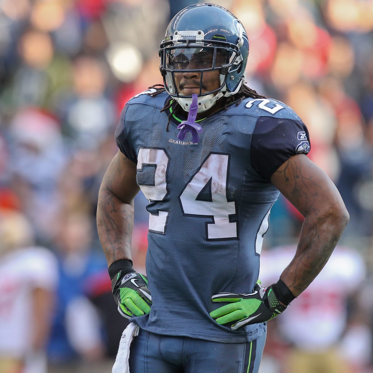 Seattle Seahawks running back Marshawn Lynch investigated for