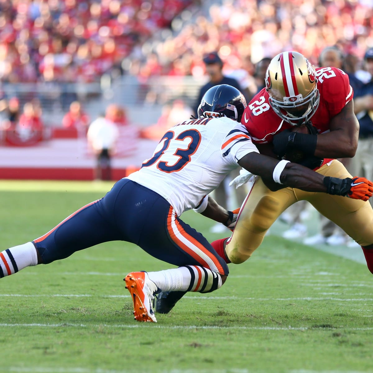 NFL: Chicago Bears 28-20 San Francisco 49ers - as it happened