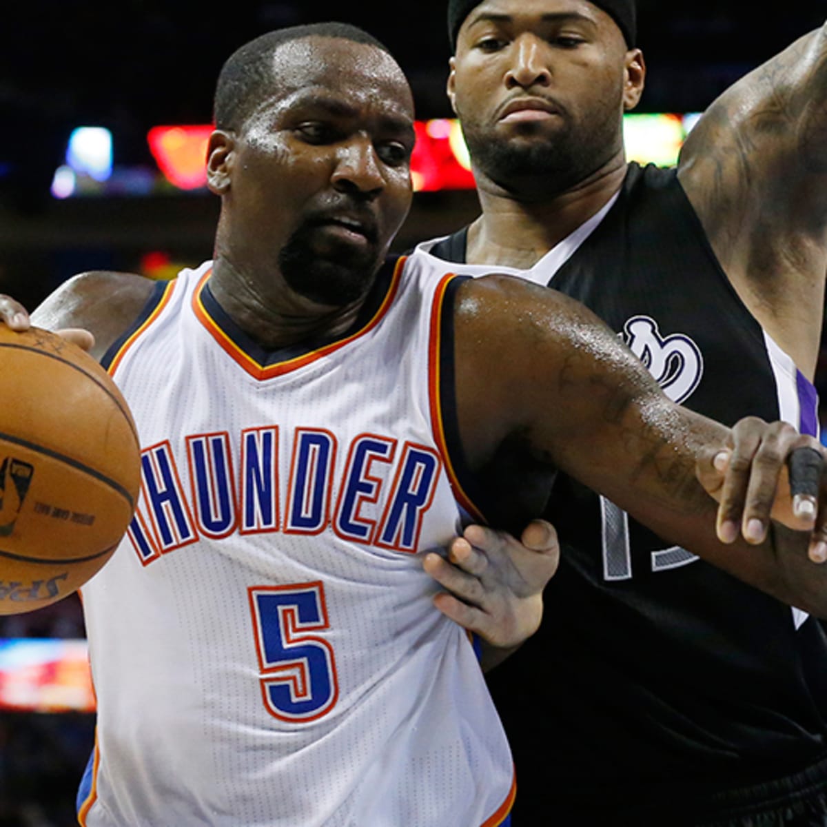 Thunder's Kendrick Perkins dunks against Bucks - Sports Illustrated