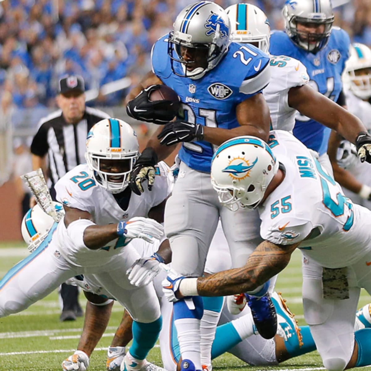 Detroit Lions: Reggie Bush's ankle OK, but run game is not – Twin Cities