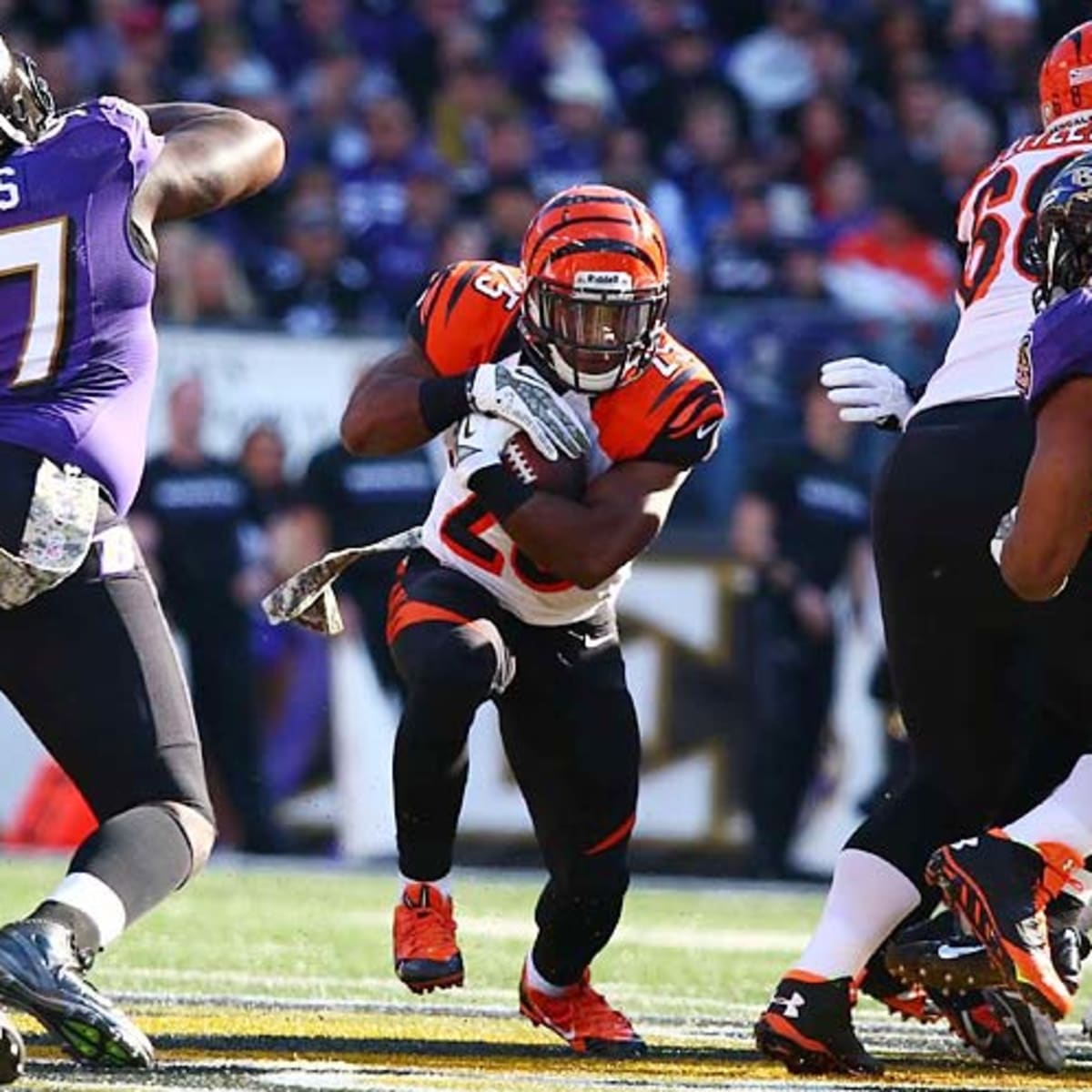 Cincinnati Bengals' RB Giovani Bernard to see time at slot receiver in 2014  - Sports Illustrated