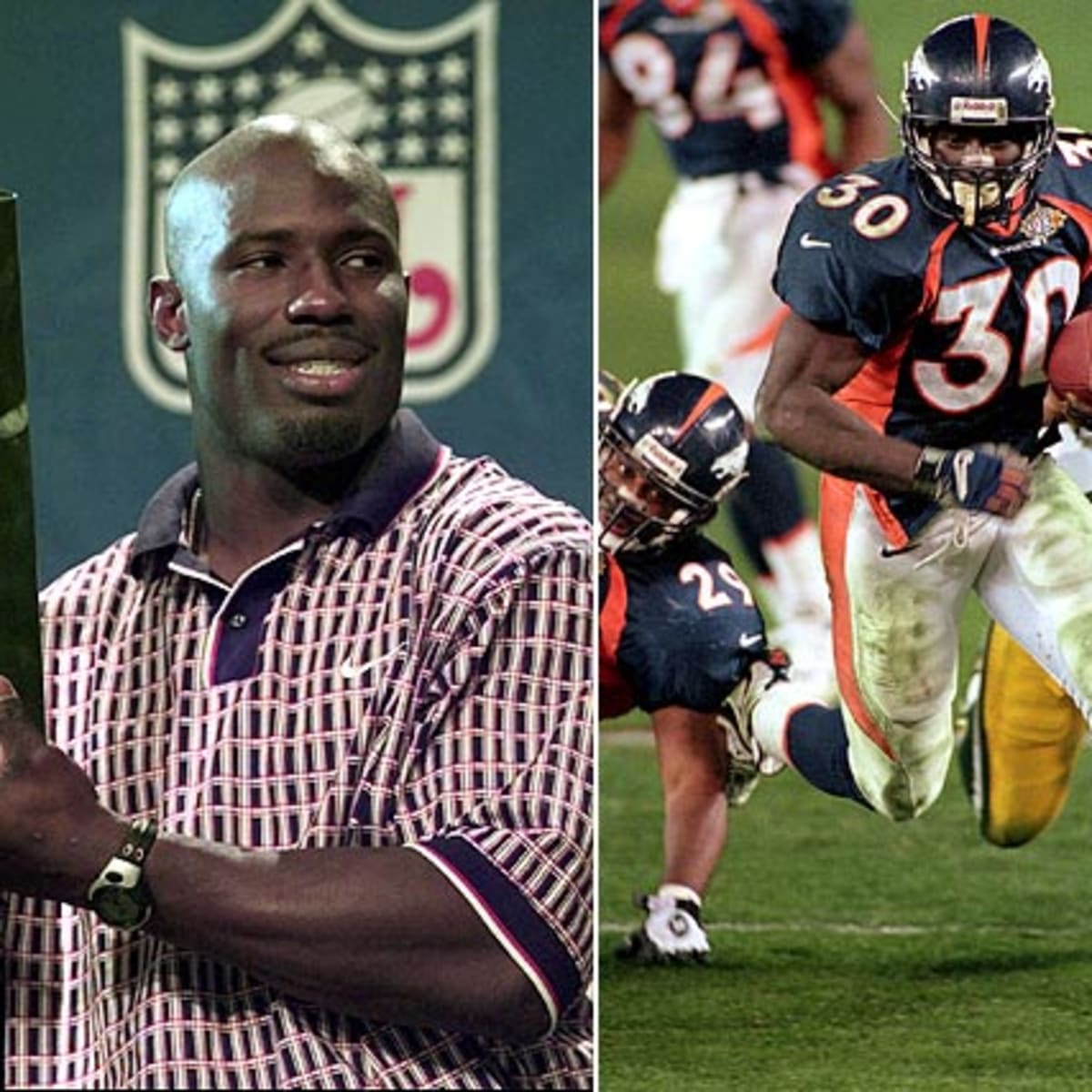 : Terrell Davis - Denver Broncos - Sports Illustrated