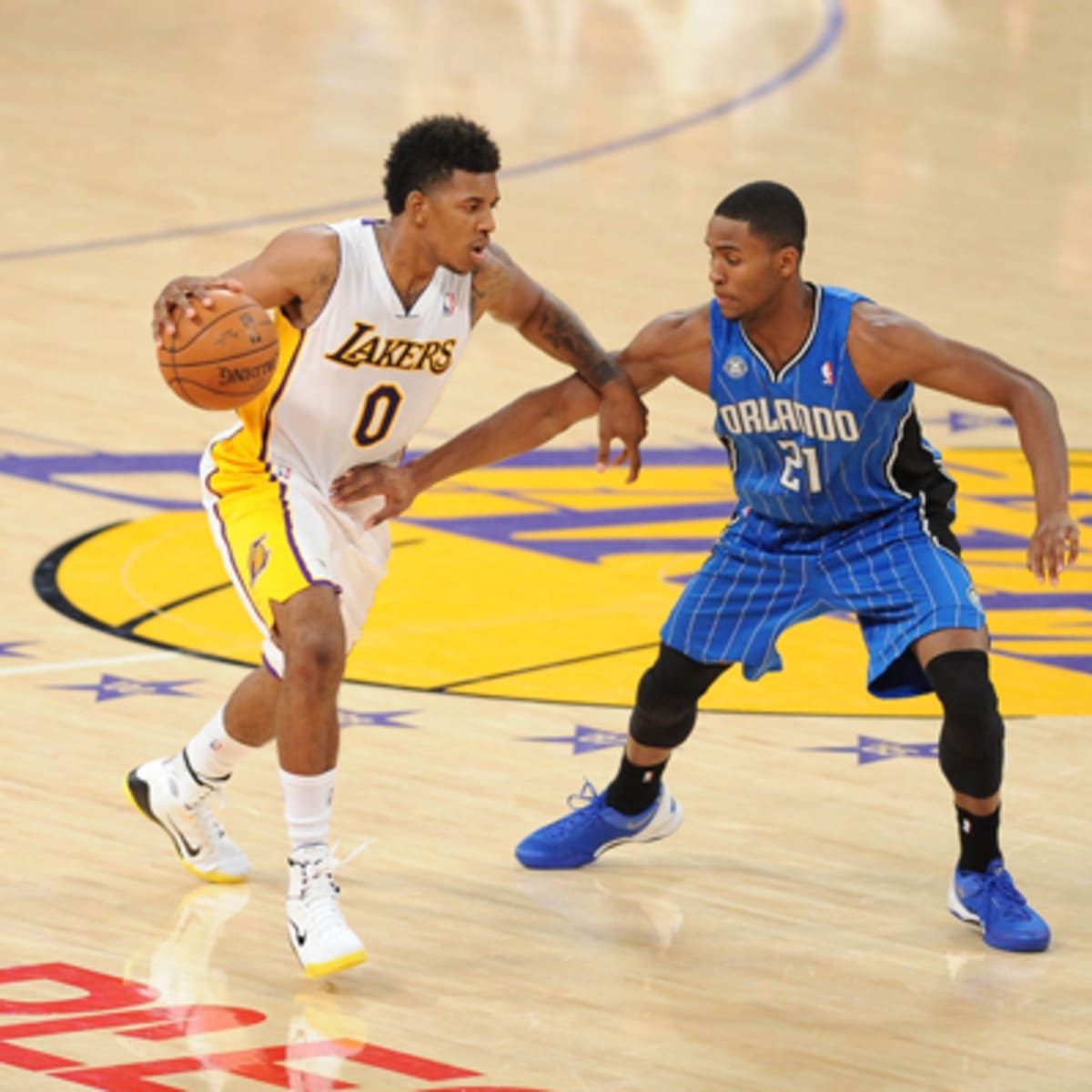 Lakers' Nick Young has 'Air Yeezy 2 