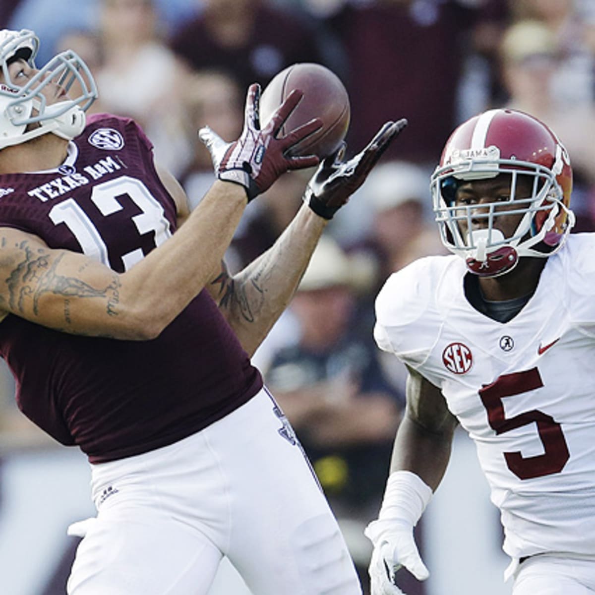 Kelvin Benjamin brings downfield passes, jump balls back to