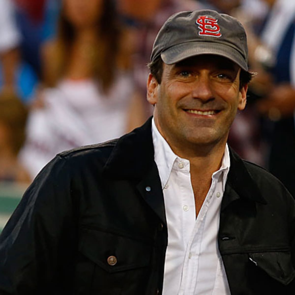 Actor Jon Hamm: Hamm about The Simmons and Hamm at The Cardinals Hall of  Fame Induction baseball(2015)