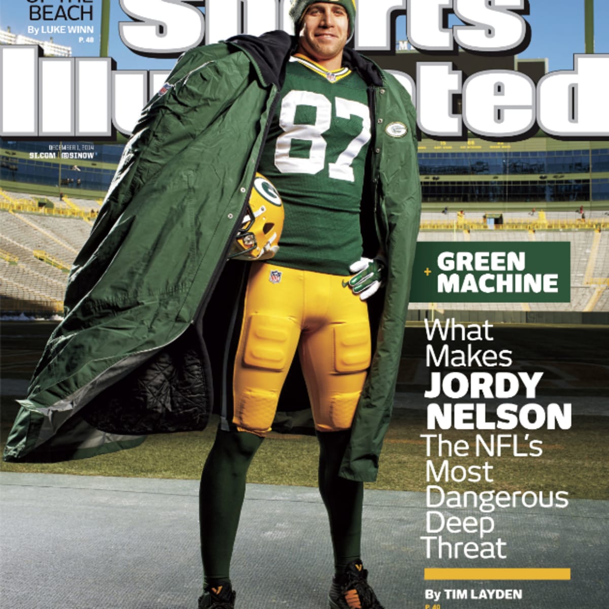 Green Bay Packers receiver Jordy Nelson featured on Sports Illustrated  cover - Sports Illustrated