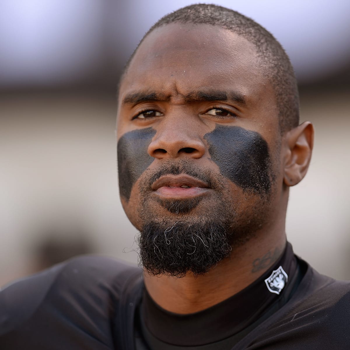 Oakland, California, USA. 15th Nov, 2015. Oakland Raiders free safety  Charles Woodson (24) not happy after game on Sunday, November 15, 2015, at  O.co Coliseum in Oakland, California. Vikings defeated the Raiders