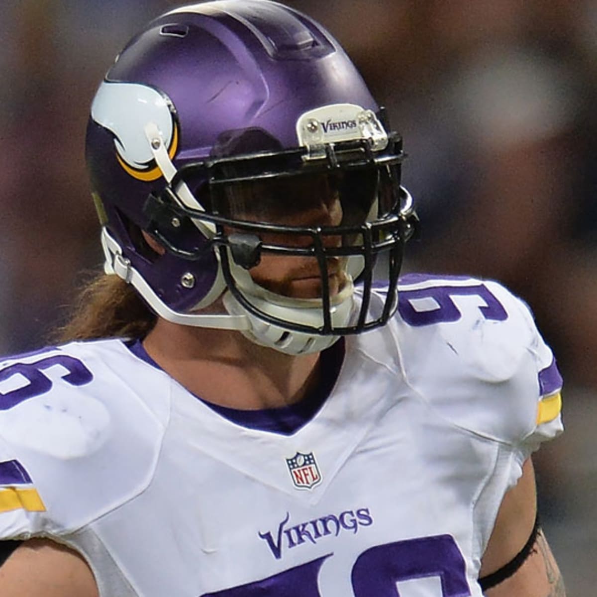 Brian Robison Sounds The Gjallarhorn, Leads Skol Chant Prior to Minnesota  Vikings-Green Bay Packers 