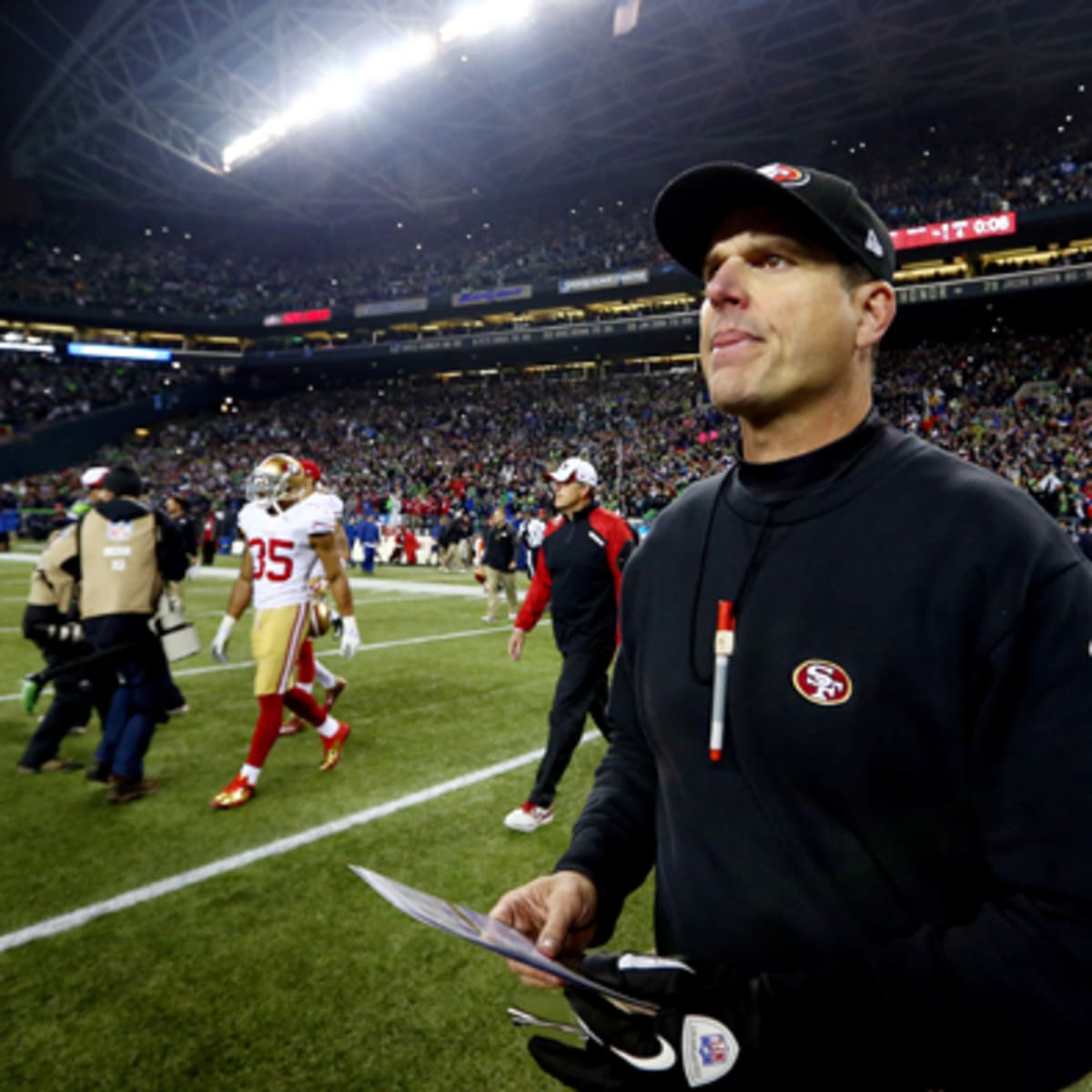 Jim Harbaugh's Final Postgame Press Conference - 49ers Vs Cardinals 