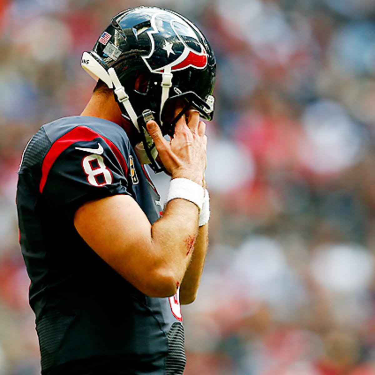 Raiders trading late-round pick for Texans QB Matt Schaub 