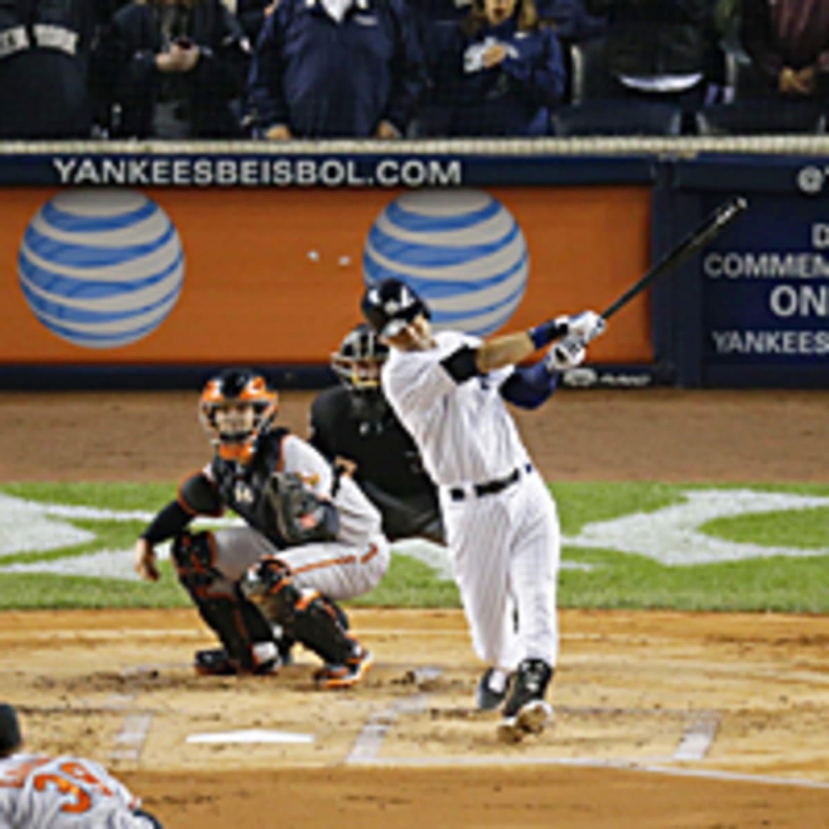 Derek Jeter Has RBI Single In Last At-Bat