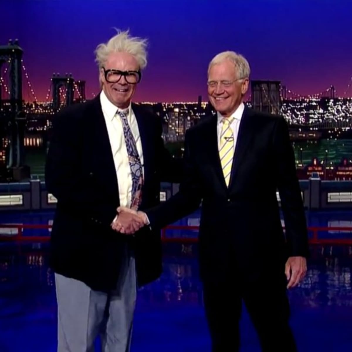 Ferrell brings back Harry Caray on Letterman