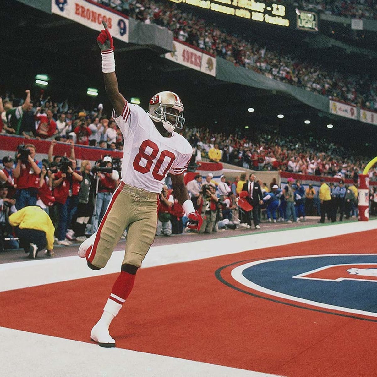 San Francisco 49ers Jerry Rice, 1990 Nfc Divisional Playoffs Sports  Illustrated Cover by Sports Illustrated