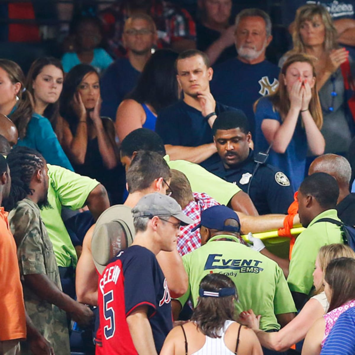 Fan Taken To Hospital Following Fall Over Railing At Phillies-Red Sox Game