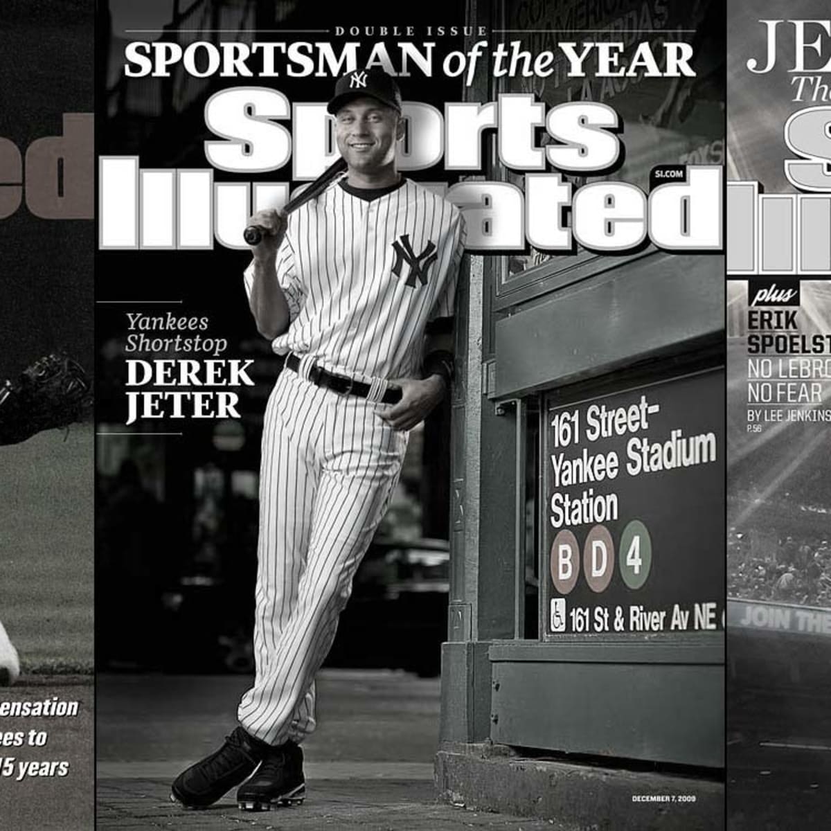 New York Yankees Derek Jeter, 2001 Al Division Series Sports Illustrated  Cover by Sports Illustrated