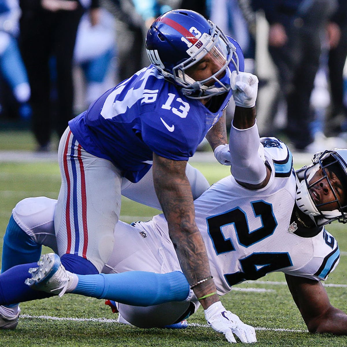 Odell Beckham Jr. suspended 1 game for 'malicious' hit vs