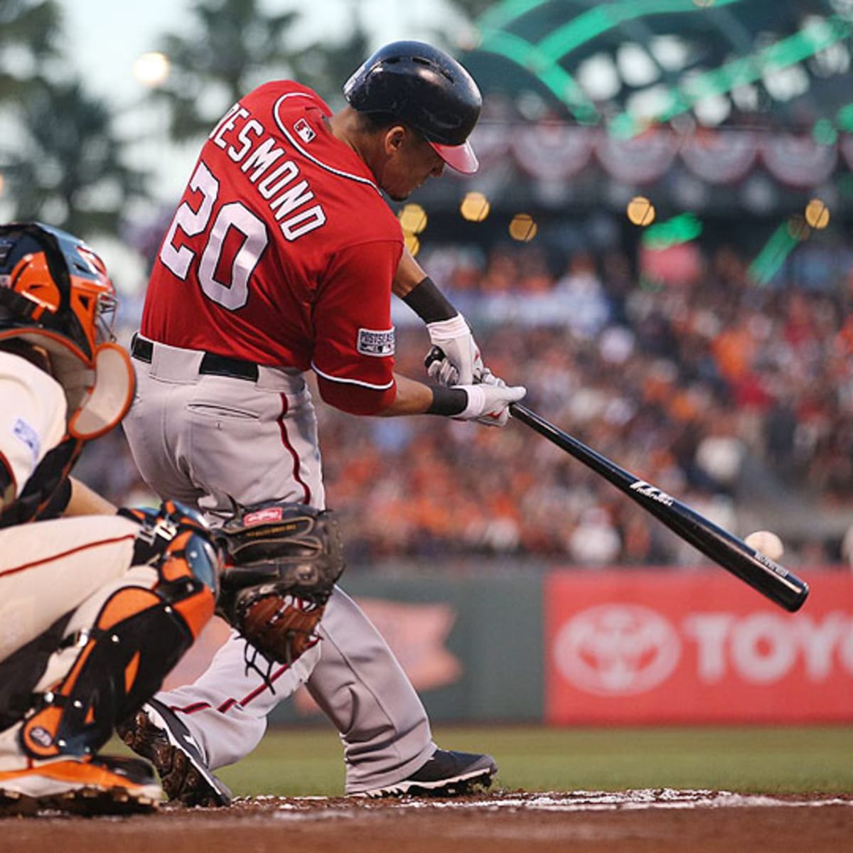 Washington Nationals - Nationals shortstop, Ian Desmond, and his