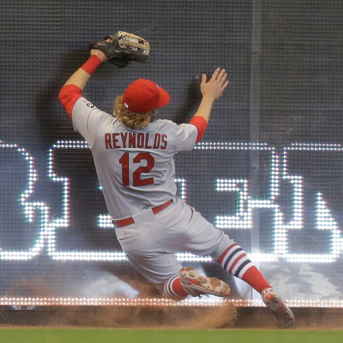 St. Louis Cardinals on X: Looks like Mark Reynolds' leaping catch