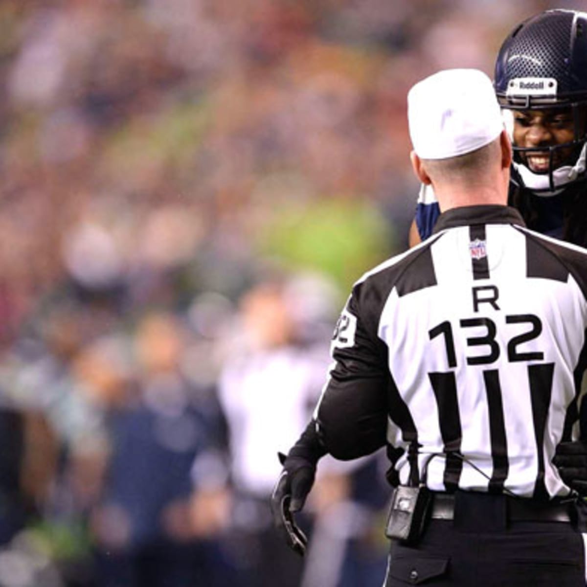 Replacement referee Lance Easley stands by touchdown call: 'I