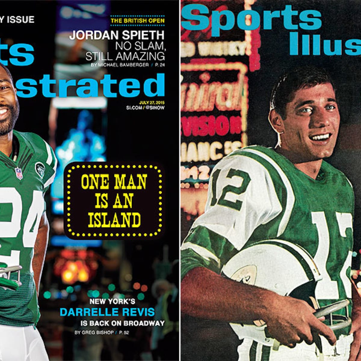 New York Jets Qb Joe Namath Sports Illustrated Cover by Sports Illustrated