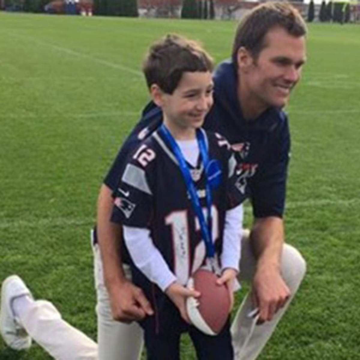 New England Patriots on X: ICYMI: Tom Brady & @RobGronkowski grant  @MakeAWish wishes at @GilletteStadium:    / X