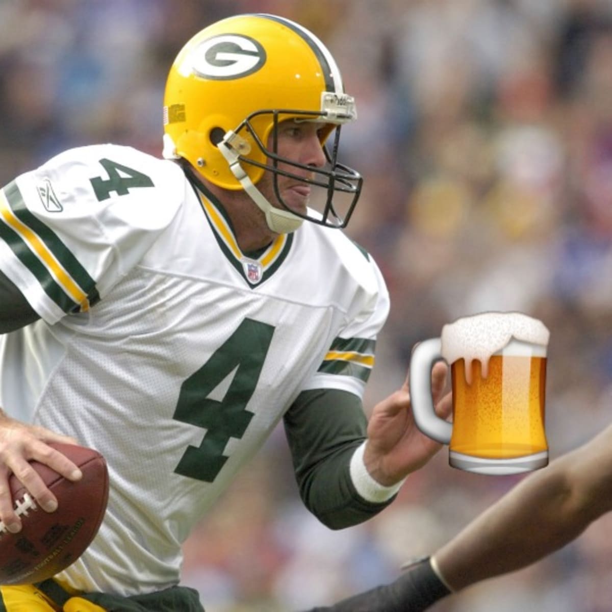 Green Bay Packers Beer Stein, Brett Favre Steakhouse Coasters, More -  collectibles - by owner - sale - craigslist