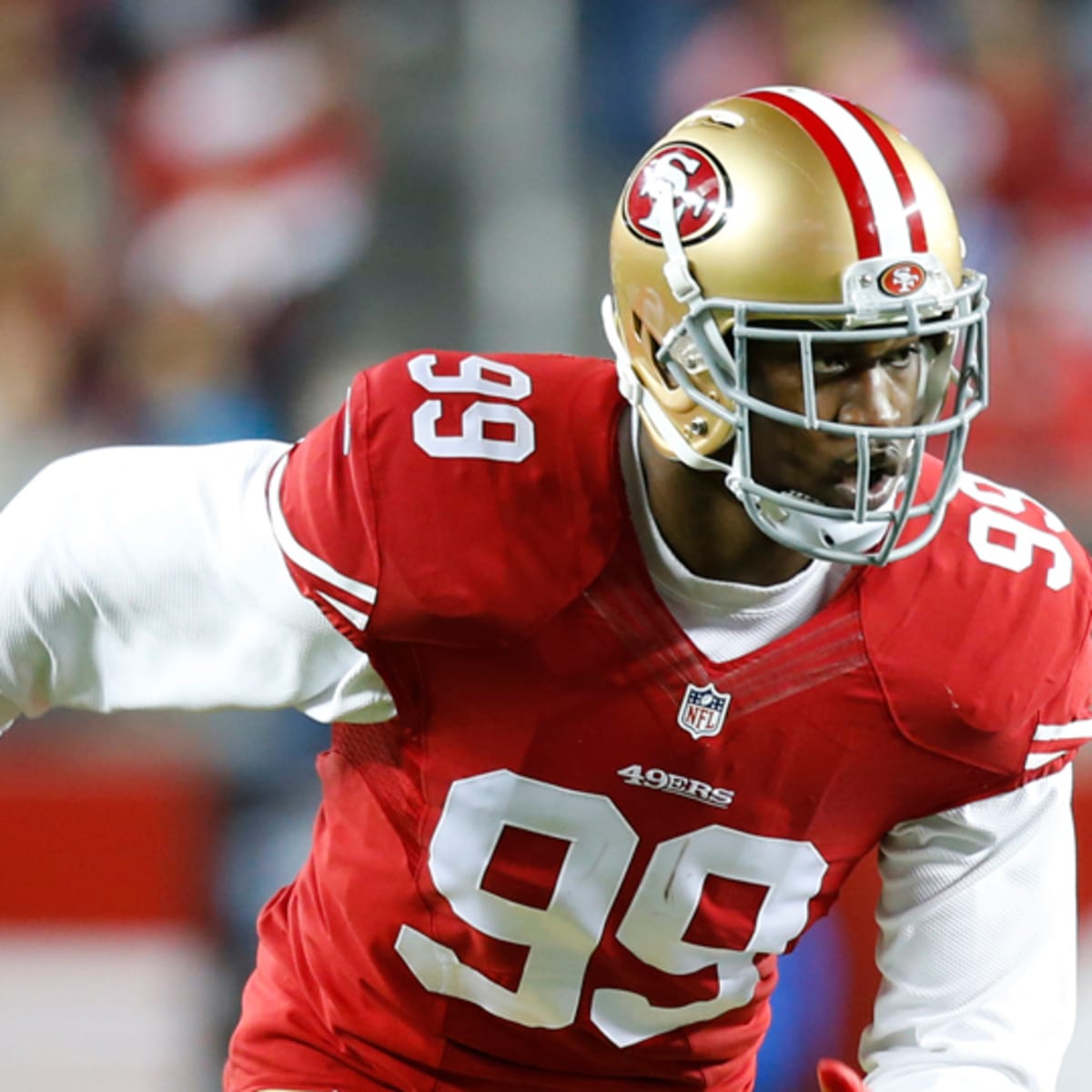 Trent Baalke says 49ers covet LB Aldon Smith, TE Vernon Davis - ABC7 San  Francisco