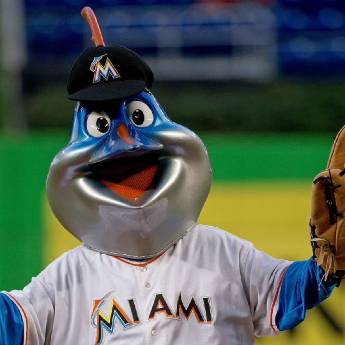 Marlins Mascot - Billy the Marlin  Marlins baseball, Espn baseball, Mascot